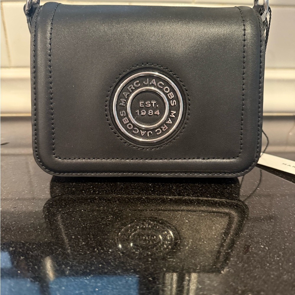 Marc Jacobs Black Belt Bag with Sleek Design